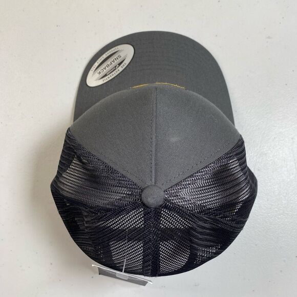NWT Gray Trucker Hat Black Mesh Idaho/Northwest Sunset Snapback Cap - Picture 9 of 10